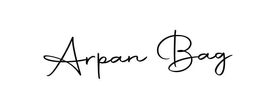 Similarly Autography-DOLnW is the best handwritten signature design. Signature creator online .You can use it as an online autograph creator for name Arpan Bag. Arpan Bag signature style 10 images and pictures png