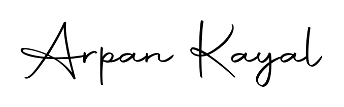 Designed for modern professionals: Arpan Kayal name signature crafted with Autography-DOLnW script. Ready for digital PDF workflows. Arpan Kayal signature style 10 images and pictures png