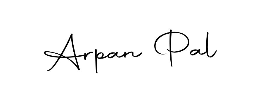 How to make Arpan Pal name signature. Use Autography-DOLnW style for creating short signs online. This is the latest handwritten sign. Arpan Pal signature style 10 images and pictures png