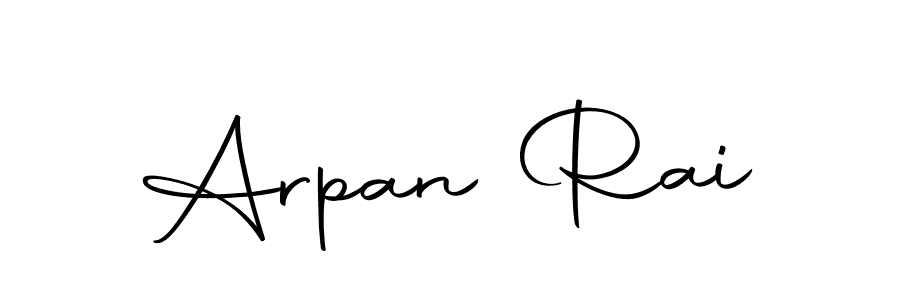 Arpan Rai stylish signature style. Best Handwritten Sign (Autography-DOLnW) for my name. Handwritten Signature Collection Ideas for my name Arpan Rai. Arpan Rai signature style 10 images and pictures png