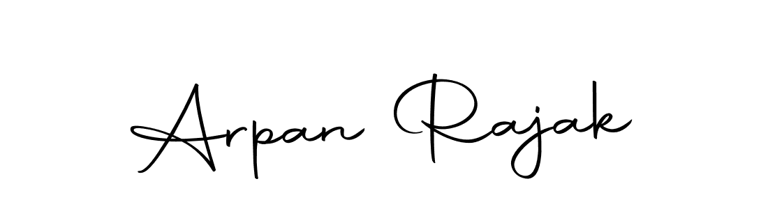 Here are the top 10 professional signature styles for the name Arpan Rajak. These are the best autograph styles you can use for your name. Arpan Rajak signature style 10 images and pictures png