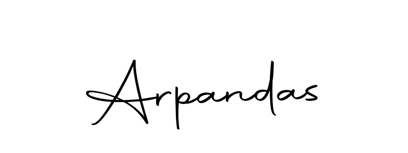 Make a beautiful signature design for name Arpandas. With this signature (Autography-DOLnW) style, you can create a handwritten signature for free. Arpandas signature style 10 images and pictures png