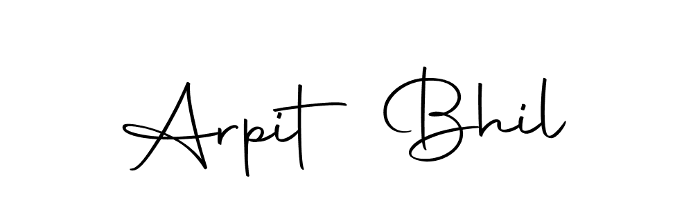 How to make Arpit Bhil signature? Autography-DOLnW is a professional autograph style. Create handwritten signature for Arpit Bhil name. Arpit Bhil signature style 10 images and pictures png