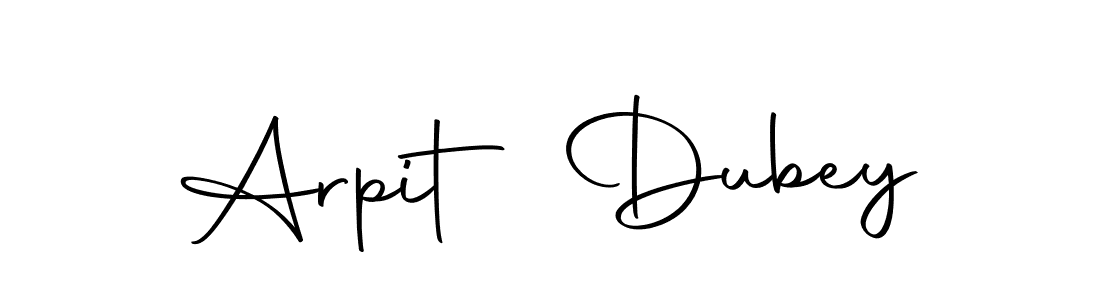 Arpit Dubey stylish signature style. Best Handwritten Sign (Autography-DOLnW) for my name. Handwritten Signature Collection Ideas for my name Arpit Dubey. Arpit Dubey signature style 10 images and pictures png