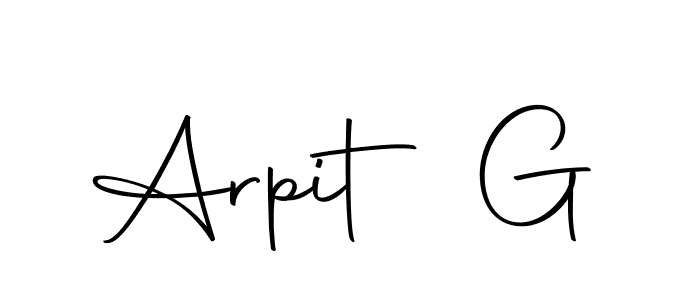 Here are the top 10 professional signature styles for the name Arpit G. These are the best autograph styles you can use for your name. Arpit G signature style 10 images and pictures png