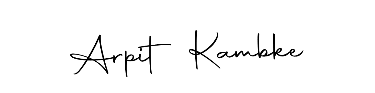 You can use this online signature creator to create a handwritten signature for the name Arpit Kambke. This is the best online autograph maker. Arpit Kambke signature style 10 images and pictures png