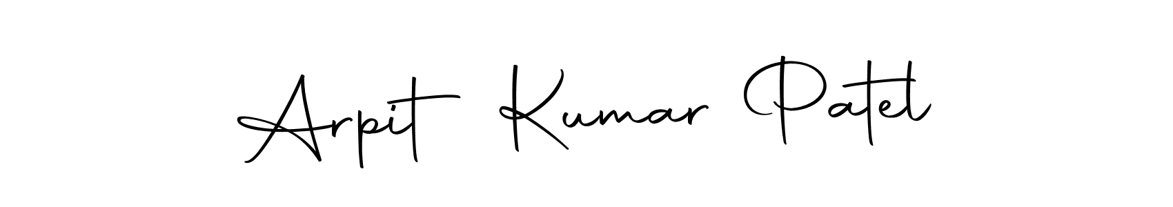 Make a beautiful signature design for name Arpit Kumar Patel. Use this online signature maker to create a handwritten signature for free. Arpit Kumar Patel signature style 10 images and pictures png