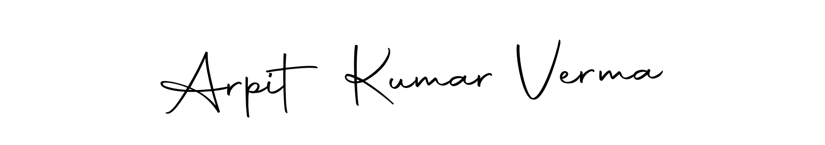 Use a signature maker to create a handwritten signature online. With this signature software, you can design (Autography-DOLnW) your own signature for name Arpit Kumar Verma. Arpit Kumar Verma signature style 10 images and pictures png