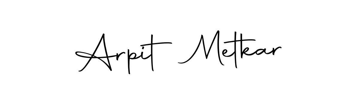 Similarly Autography-DOLnW is the best handwritten signature design. Signature creator online .You can use it as an online autograph creator for name Arpit Metkar. Arpit Metkar signature style 10 images and pictures png