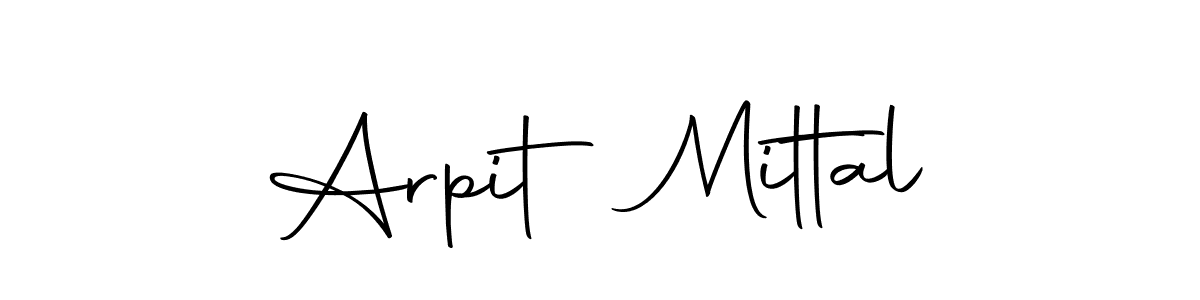 You should practise on your own different ways (Autography-DOLnW) to write your name (Arpit Mittal) in signature. don't let someone else do it for you. Arpit Mittal signature style 10 images and pictures png