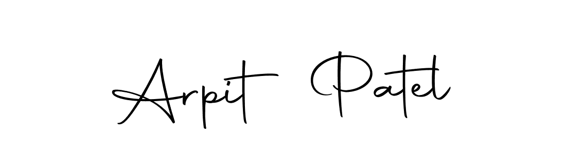 You should practise on your own different ways (Autography-DOLnW) to write your name (Arpit Patel) in signature. don't let someone else do it for you. Arpit Patel signature style 10 images and pictures png