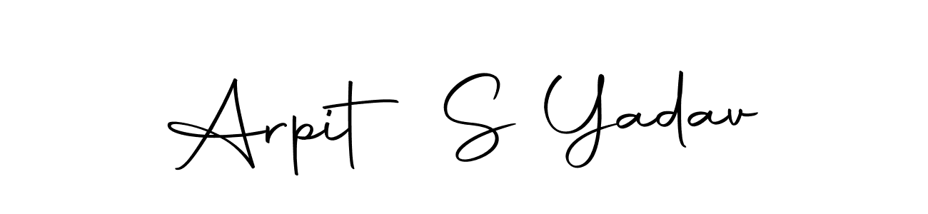 Here are the top 10 professional signature styles for the name Arpit S Yadav. These are the best autograph styles you can use for your name. Arpit S Yadav signature style 10 images and pictures png