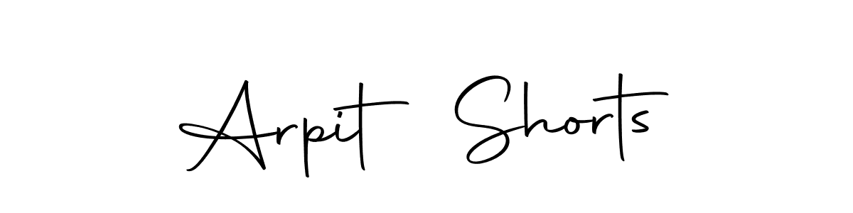 The best way (Autography-DOLnW) to make a short signature is to pick only two or three words in your name. The name Arpit Shorts include a total of six letters. For converting this name. Arpit Shorts signature style 10 images and pictures png