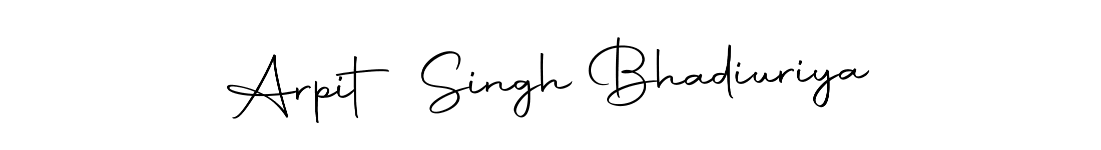 Design your own signature with our free online signature maker. With this signature software, you can create a handwritten (Autography-DOLnW) signature for name Arpit Singh Bhadiuriya. Arpit Singh Bhadiuriya signature style 10 images and pictures png