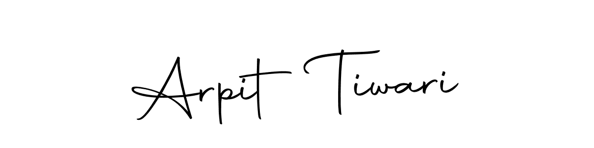 Use a signature maker to create a handwritten signature online. With this signature software, you can design (Autography-DOLnW) your own signature for name Arpit Tiwari. Arpit Tiwari signature style 10 images and pictures png