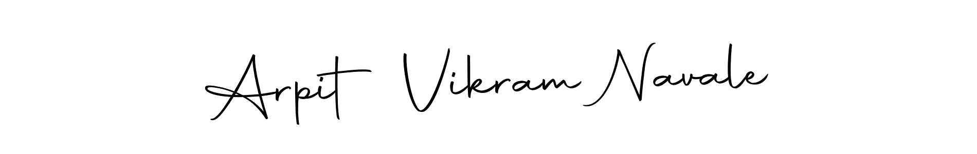 Also we have Arpit Vikram Navale name is the best signature style. Create professional handwritten signature collection using Autography-DOLnW autograph style. Arpit Vikram Navale signature style 10 images and pictures png