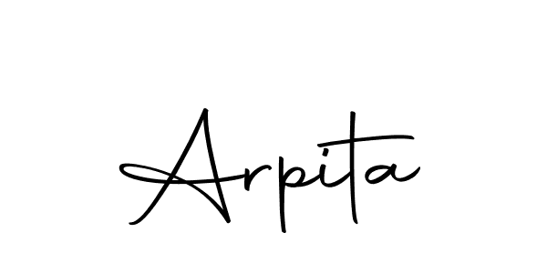 Make a beautiful signature design for name Arpita. Use this online signature maker to create a handwritten signature for free. Arpita signature style 10 images and pictures png