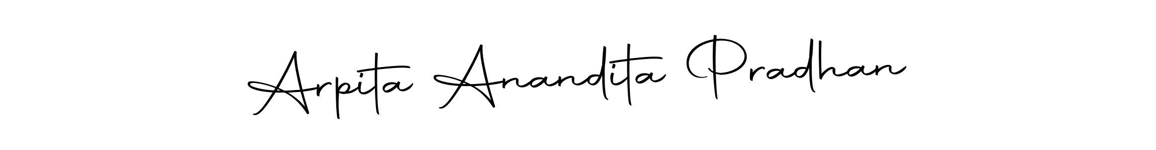 Use a signature maker to create a handwritten signature online. With this signature software, you can design (Autography-DOLnW) your own signature for name Arpita Anandita Pradhan. Arpita Anandita Pradhan signature style 10 images and pictures png