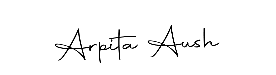 Also we have Arpita Aush name is the best signature style. Create professional handwritten signature collection using Autography-DOLnW autograph style. Arpita Aush signature style 10 images and pictures png