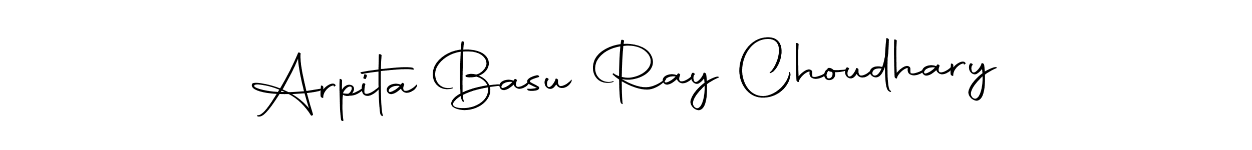 Also we have Arpita Basu Ray Choudhary name is the best signature style. Create professional handwritten signature collection using Autography-DOLnW autograph style. Arpita Basu Ray Choudhary signature style 10 images and pictures png