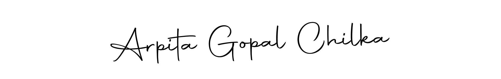 Make a beautiful signature design for name Arpita Gopal Chilka. Use this online signature maker to create a handwritten signature for free. Arpita Gopal Chilka signature style 10 images and pictures png