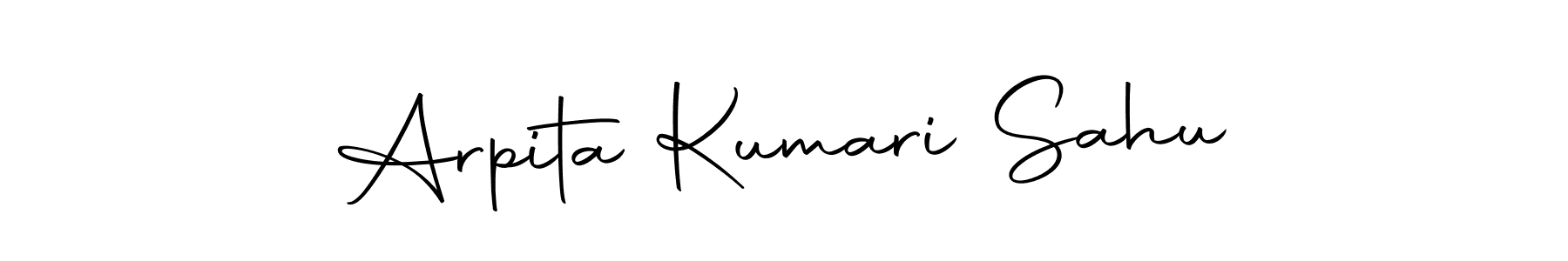 Use a signature maker to create a handwritten signature online. With this signature software, you can design (Autography-DOLnW) your own signature for name Arpita Kumari Sahu. Arpita Kumari Sahu signature style 10 images and pictures png