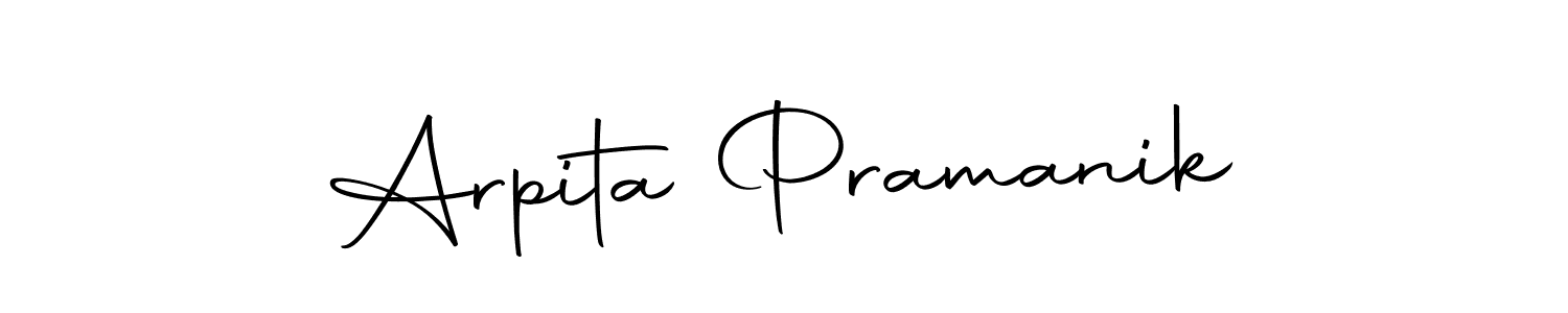 Make a beautiful signature design for name Arpita Pramanik. With this signature (Autography-DOLnW) style, you can create a handwritten signature for free. Arpita Pramanik signature style 10 images and pictures png