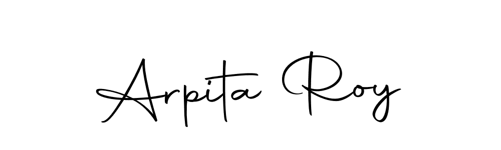 Here are the top 10 professional signature styles for the name Arpita Roy. These are the best autograph styles you can use for your name. Arpita Roy signature style 10 images and pictures png