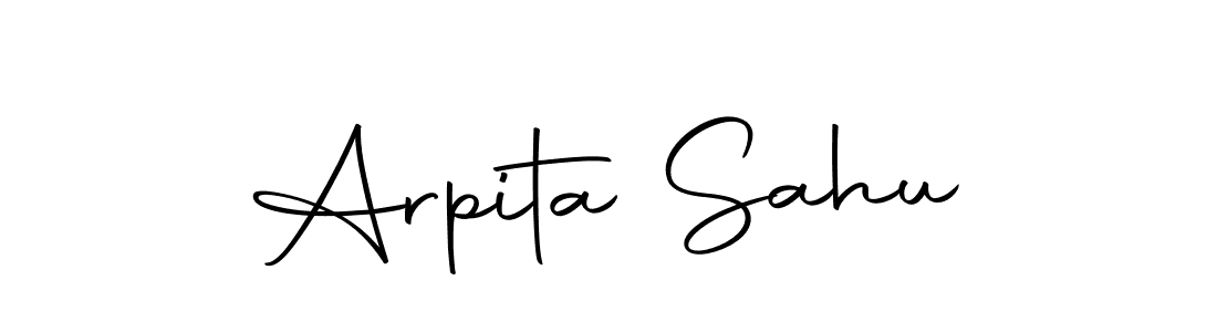 Use a signature maker to create a handwritten signature online. With this signature software, you can design (Autography-DOLnW) your own signature for name Arpita Sahu. Arpita Sahu signature style 10 images and pictures png