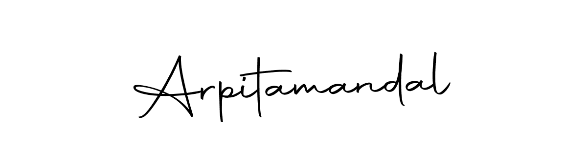 You should practise on your own different ways (Autography-DOLnW) to write your name (Arpitamandal) in signature. don't let someone else do it for you. Arpitamandal signature style 10 images and pictures png