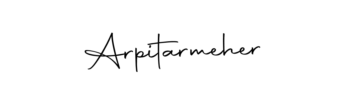 How to make Arpitarmeher signature? Autography-DOLnW is a professional autograph style. Create handwritten signature for Arpitarmeher name. Arpitarmeher signature style 10 images and pictures png