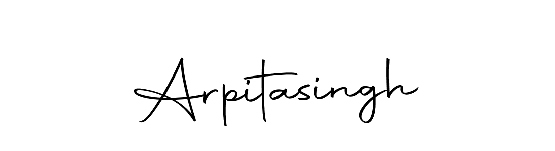 You should practise on your own different ways (Autography-DOLnW) to write your name (Arpitasingh) in signature. don't let someone else do it for you. Arpitasingh signature style 10 images and pictures png