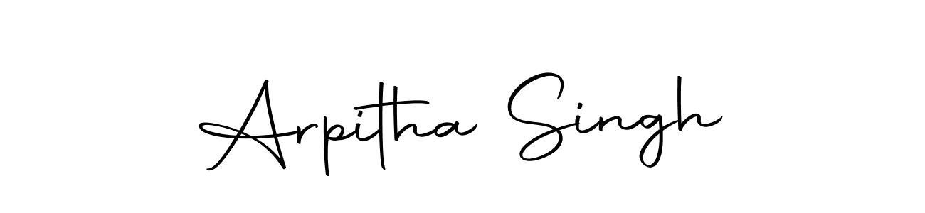 Also we have Arpitha Singh name is the best signature style. Create professional handwritten signature collection using Autography-DOLnW autograph style. Arpitha Singh signature style 10 images and pictures png