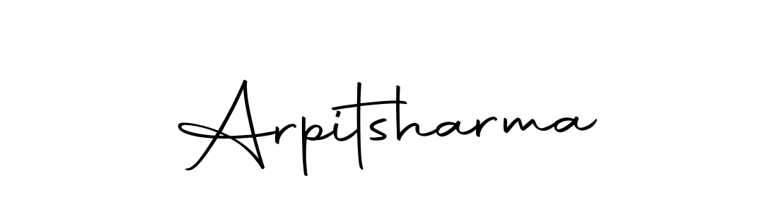 You should practise on your own different ways (Autography-DOLnW) to write your name (Arpitsharma) in signature. don't let someone else do it for you. Arpitsharma signature style 10 images and pictures png