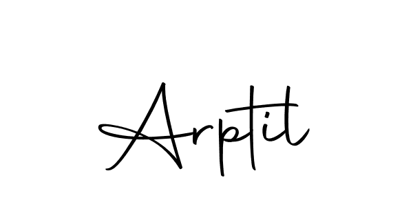 You can use this online signature creator to create a handwritten signature for the name Arptil. This is the best online autograph maker. Arptil signature style 10 images and pictures png
