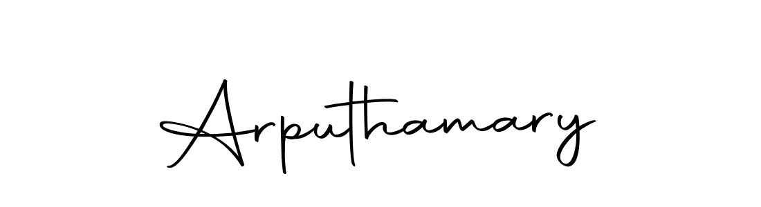 You should practise on your own different ways (Autography-DOLnW) to write your name (Arputhamary) in signature. don't let someone else do it for you. Arputhamary signature style 10 images and pictures png