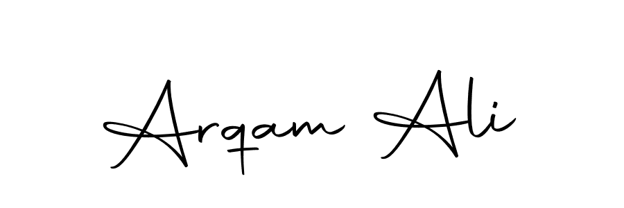 Also we have Arqam Ali name is the best signature style. Create professional handwritten signature collection using Autography-DOLnW autograph style. Arqam Ali signature style 10 images and pictures png