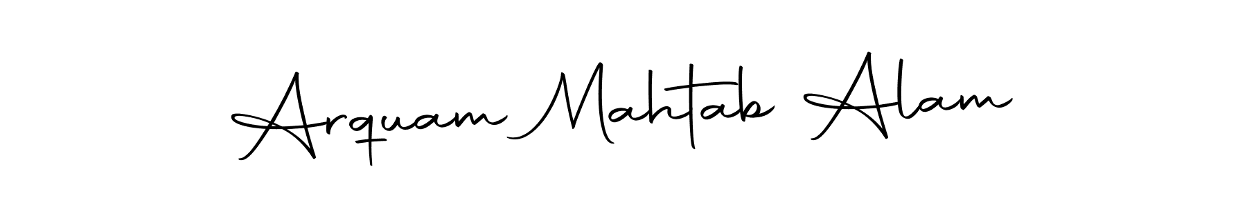 Here are the top 10 professional signature styles for the name Arquam Mahtab Alam. These are the best autograph styles you can use for your name. Arquam Mahtab Alam signature style 10 images and pictures png