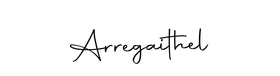 Make a beautiful signature design for name Arregaithel. With this signature (Autography-DOLnW) style, you can create a handwritten signature for free. Arregaithel signature style 10 images and pictures png