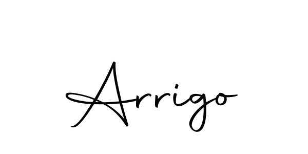 How to make Arrigo name signature. Use Autography-DOLnW style for creating short signs online. This is the latest handwritten sign. Arrigo signature style 10 images and pictures png