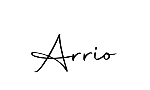 You should practise on your own different ways (Autography-DOLnW) to write your name (Arrio) in signature. don't let someone else do it for you. Arrio signature style 10 images and pictures png