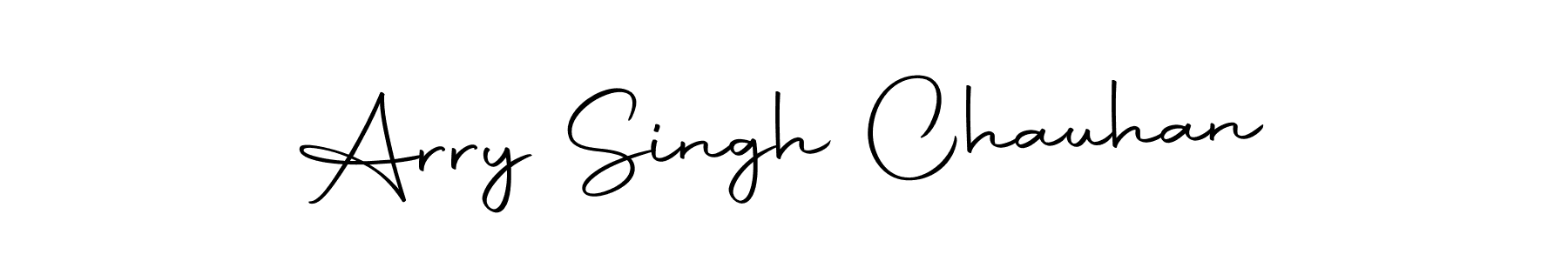 Also we have Arry Singh Chauhan name is the best signature style. Create professional handwritten signature collection using Autography-DOLnW autograph style. Arry Singh Chauhan signature style 10 images and pictures png