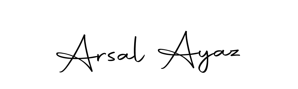 Similarly Autography-DOLnW is the best handwritten signature design. Signature creator online .You can use it as an online autograph creator for name Arsal Ayaz. Arsal Ayaz signature style 10 images and pictures png