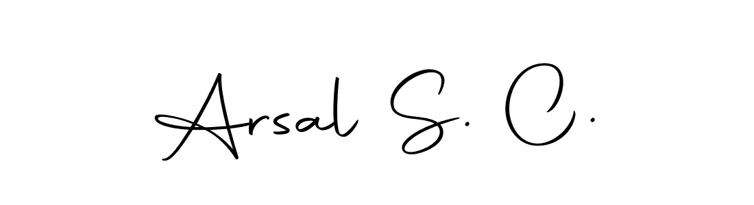 How to Draw Arsal S. C. signature style? Autography-DOLnW is a latest design signature styles for name Arsal S. C.. Arsal S. C. signature style 10 images and pictures png