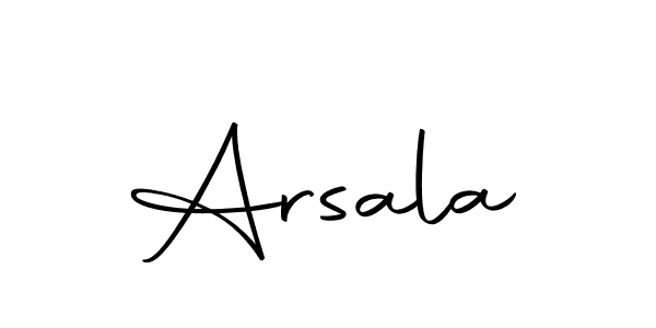 Arsala stylish signature style. Best Handwritten Sign (Autography-DOLnW) for my name. Handwritten Signature Collection Ideas for my name Arsala. Arsala signature style 10 images and pictures png