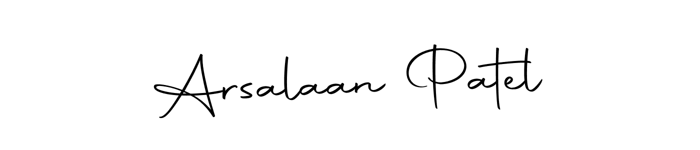 How to make Arsalaan Patel signature? Autography-DOLnW is a professional autograph style. Create handwritten signature for Arsalaan Patel name. Arsalaan Patel signature style 10 images and pictures png