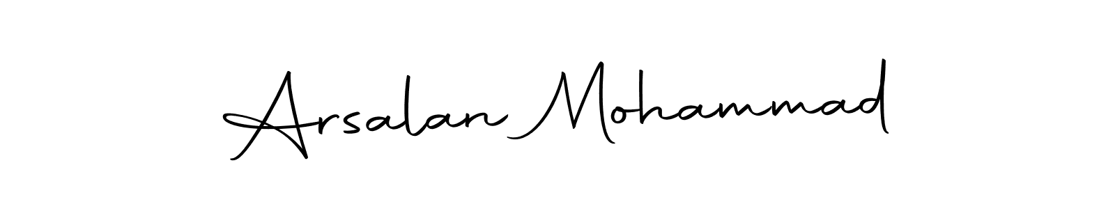 How to make Arsalan Mohammad signature? Autography-DOLnW is a professional autograph style. Create handwritten signature for Arsalan Mohammad name. Arsalan Mohammad signature style 10 images and pictures png