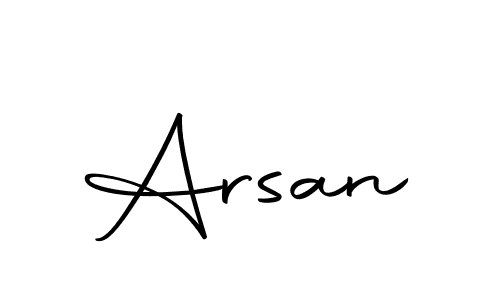 Make a beautiful signature design for name Arsan. Use this online signature maker to create a handwritten signature for free. Arsan signature style 10 images and pictures png