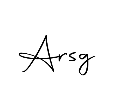 Make a beautiful signature design for name Arsg. Use this online signature maker to create a handwritten signature for free. Arsg signature style 10 images and pictures png