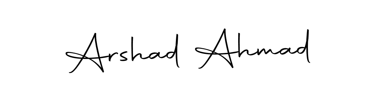 if you are searching for the best signature style for your name Arshad Ahmad. so please give up your signature search. here we have designed multiple signature styles  using Autography-DOLnW. Arshad Ahmad signature style 10 images and pictures png